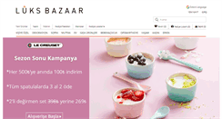 Desktop Screenshot of luksbazaar.com